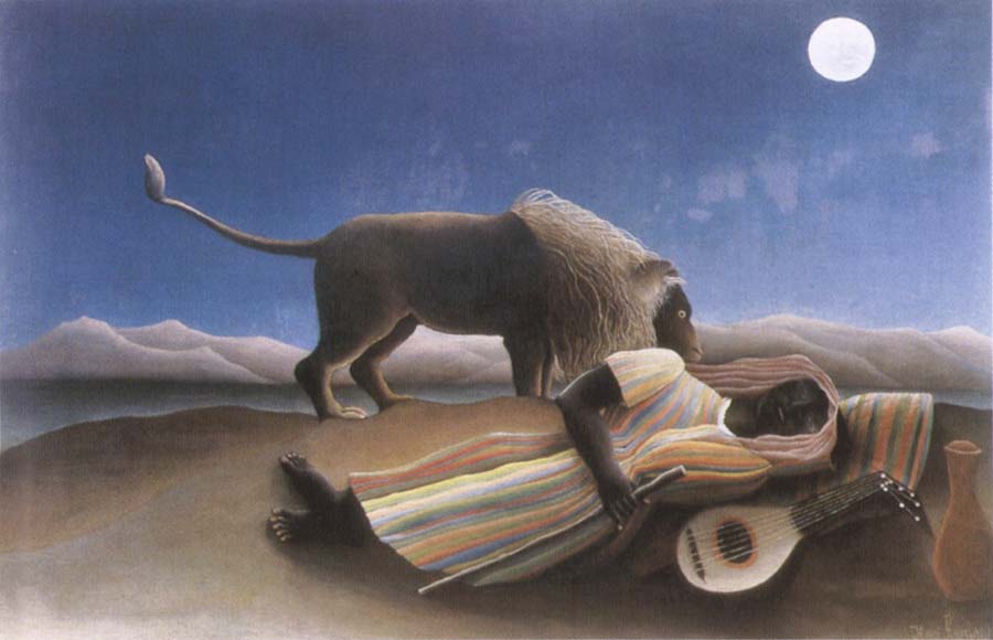 Henri Rousseau The Sleeping Gypsy